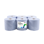 Smartora CF1812BE  Blue Emb Centrefeed 400 Sheet 2ply
