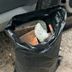 Black Rubble Sacks