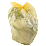 Yellow Heavy Duty Refuse Sack - 80ltr