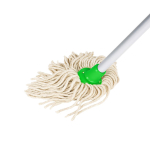 HA051 Green PY Push On Socket Mop Head 12oz 340g