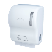 AG56001 Azur Autocut Dispenser White Plain