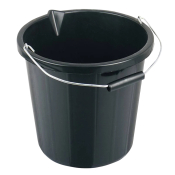15ltr Black Builders Bucket