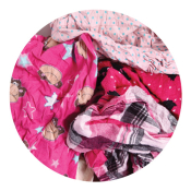 Smartora Coloured Flannelette Wipers