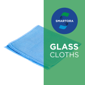 Smartora Smooth Microfibre Glass Cloths 40 x 40cm