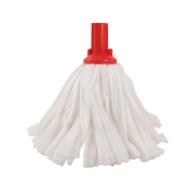 White / Red Non Woven Socket Mop 120g