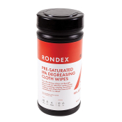 Rondex RX.190 Pre-Saturated Cloth Wipes 100 Sheet