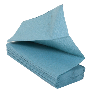 Blue Z-Fold Hand Towels 1ply