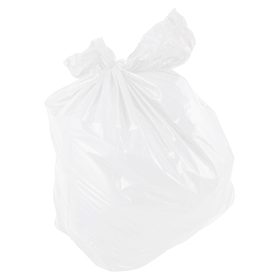 White Pedal Bin Liners