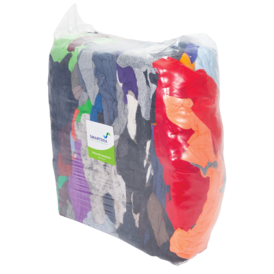10kg Box WS10 White Cotton Sheeting Wipers 35/pllt
