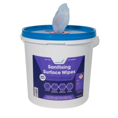 Smartora Disinfectant Sanitising Surface Wipes - 1000 Sheet