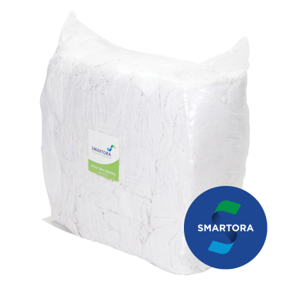 White Cotton Sheeting Wipers  - (9kg)