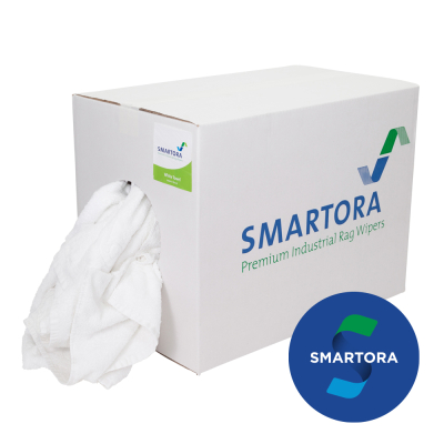 White Towelling Wipers  - (10kg)